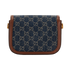 Mini Horsebit 1955 Shoulder Bag, &pound;950, Handbags, Blue, Canvas/Leather, Back view